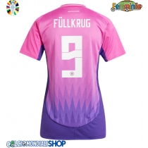 Maglie da calcio Germania Niclas Fullkrug #9 Seconda Maglia Femminile Europei 2024 Manica Corta